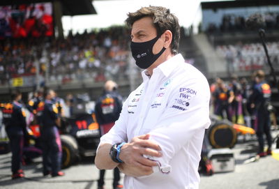 Toto Wolff (GER) Mercedes AMG F1 Shareholder and Executive Director on the grid.