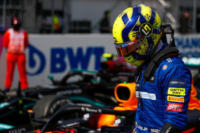 Third placed Lando Norris (GBR) McLaren in parc ferme.