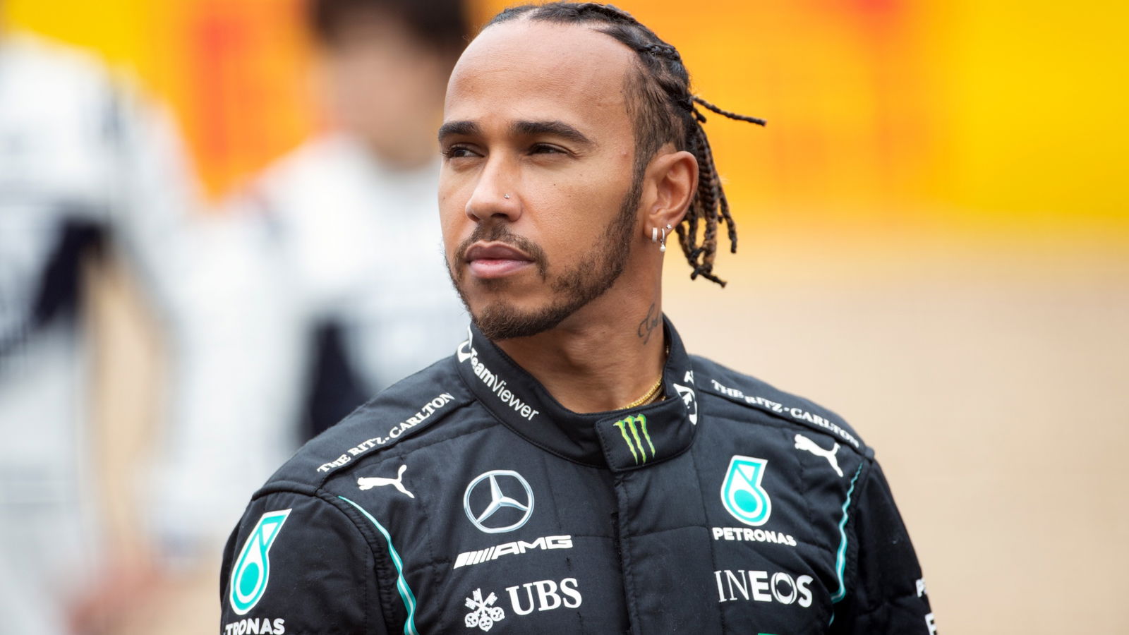 Lewis Hamilton (GBR) Mercedes AMG F1 - 2022 Car Launch.