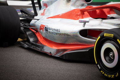 2022 Car Launch - sidepod detail.