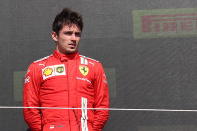 2nd place Charles Leclerc (MON) Ferrari.