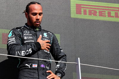 1st place Lewis Hamilton (GBR) Mercedes AMG F1 W12.