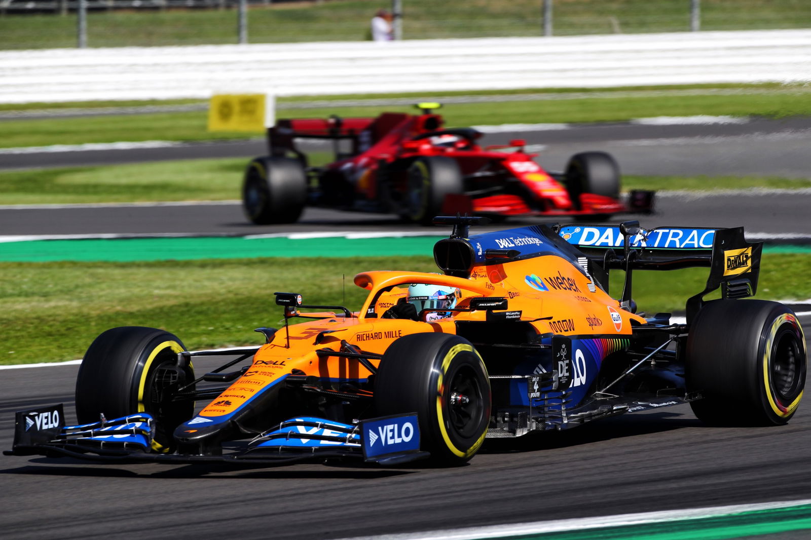 Daniel Ricciardo (AUS) McLaren MCL35M.