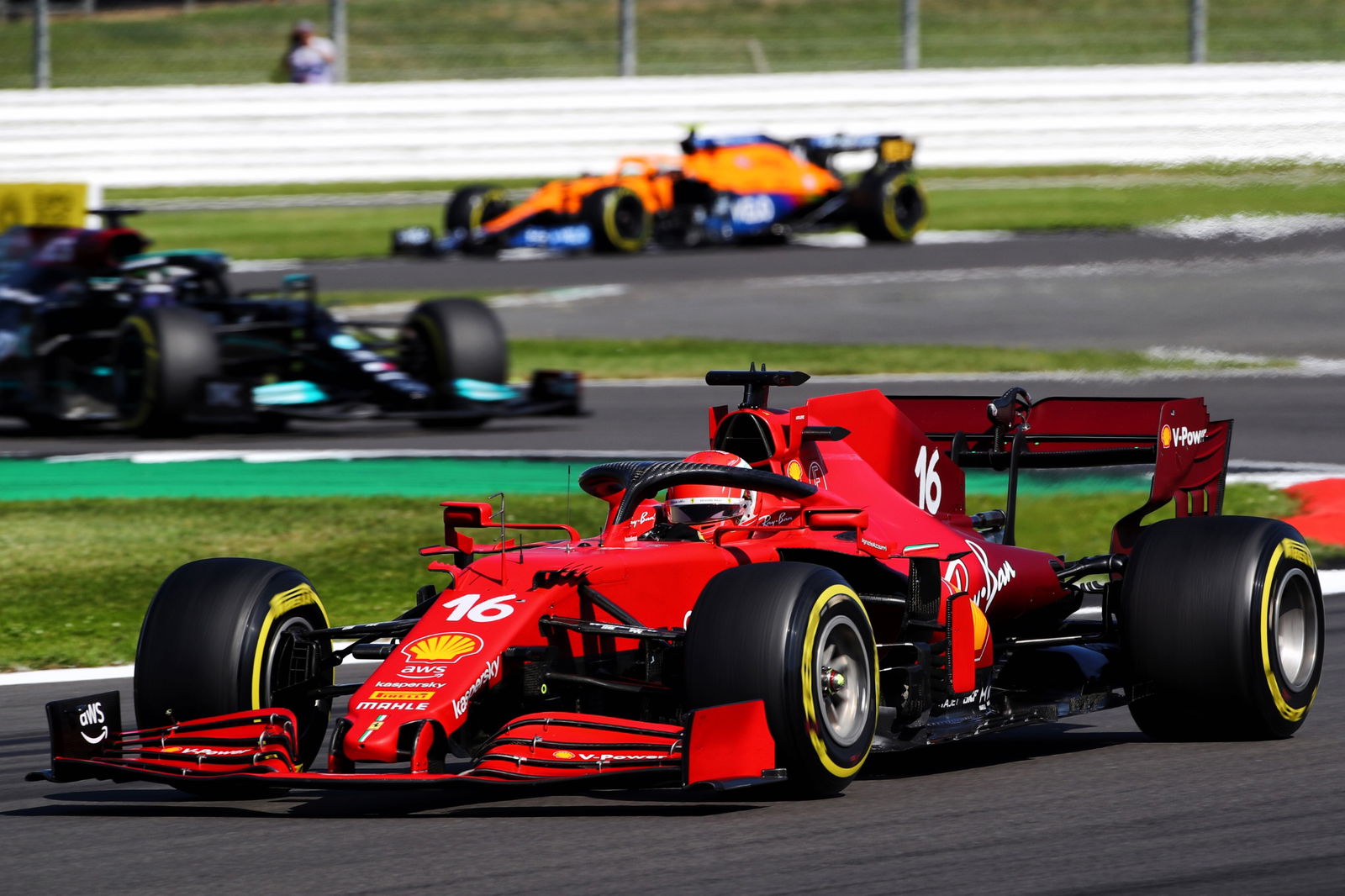 Charles Leclerc (MON) Ferrari SF-21.