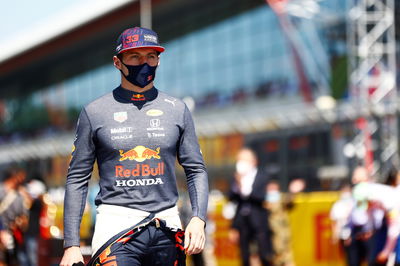 Max Verstappen (NLD) Red Bull Racing on the grid.