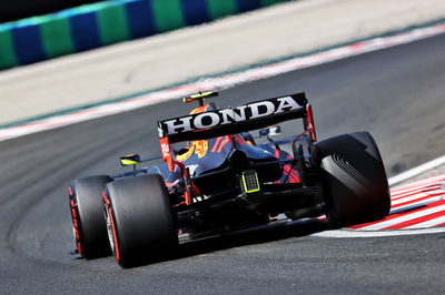 Sergio Perez (MEX) Red Bull Racing RB16B.