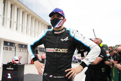 Race winner Esteban Ocon (FRA) Alpine F1 Team in parc ferme.