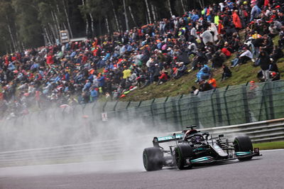 Lewis Hamilton (GBR) Mercedes AMG F1 W12.