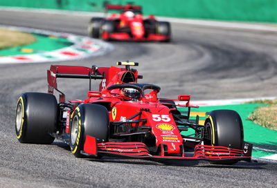 Carlos Sainz Jr (ESP) Ferrari SF-21.