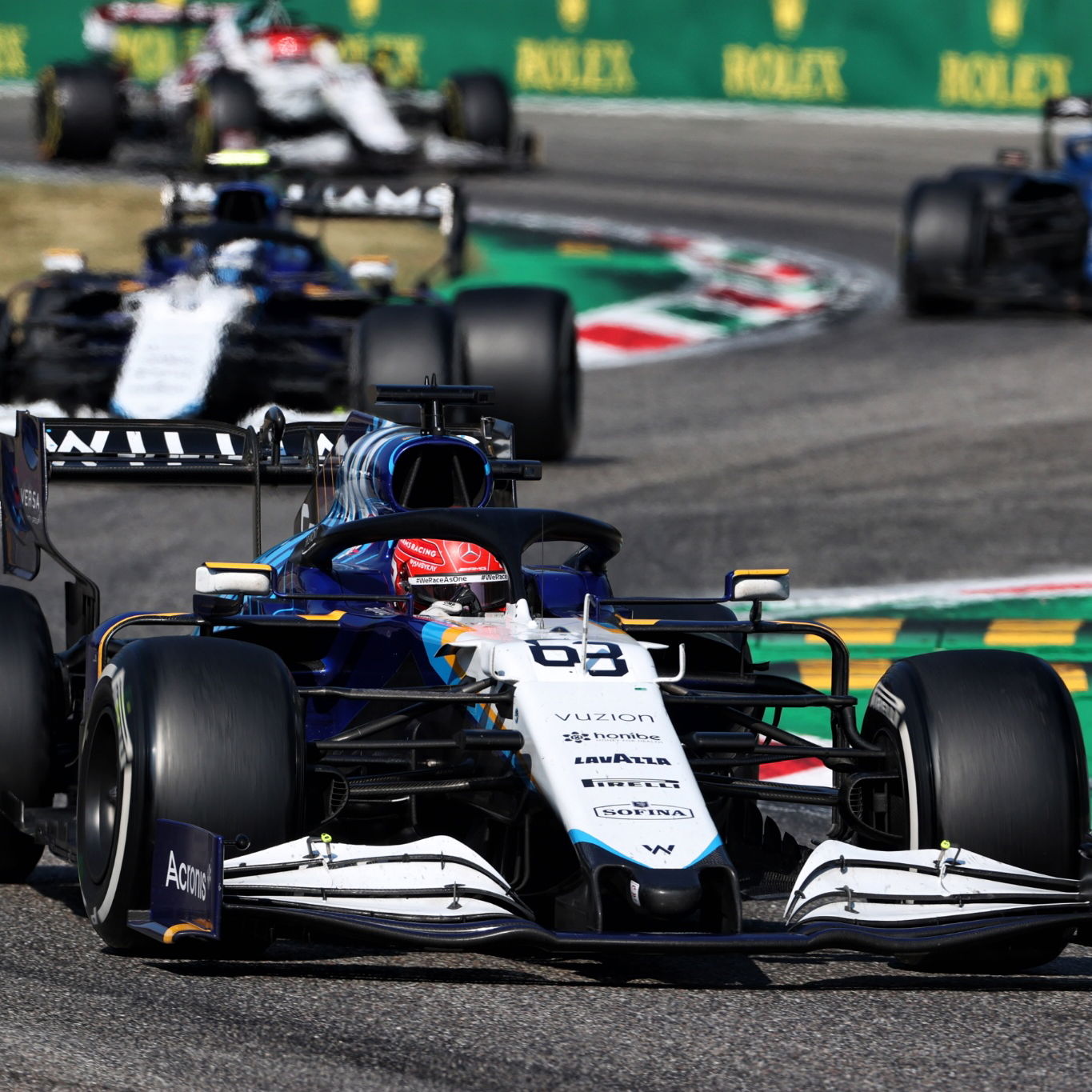George Russell (GBR) Williams Racing FW43B.