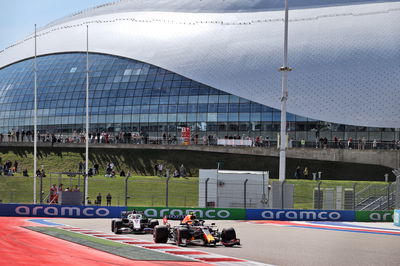 Sergio Perez (MEX) Red Bull Racing RB16B.