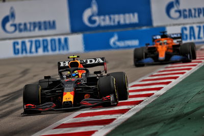 Sergio Perez (MEX) Red Bull Racing RB16B.