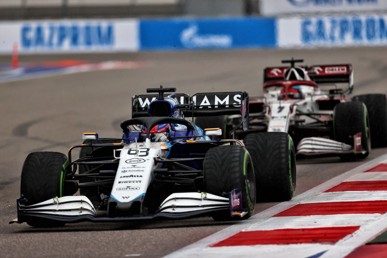 George Russell (GBR) Williams Racing FW43B.