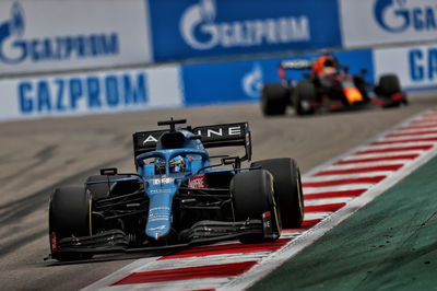 Fernando Alonso (ESP) Alpine F1 Team A521.