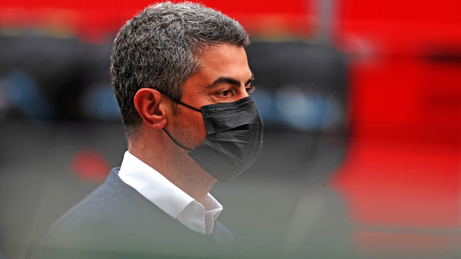 Michael Masi (AUS) FIA Race Director on the grid.