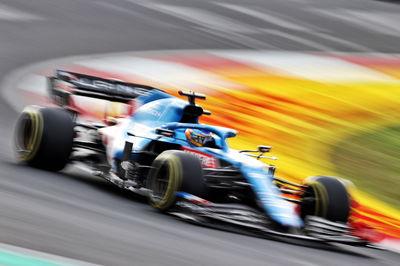 Fernando Alonso (ESP) Alpine F1 Team A521.