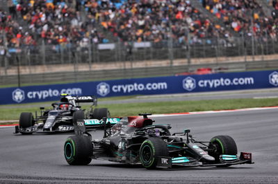 Lewis Hamilton (GBR) Mercedes AMG F1 W12.