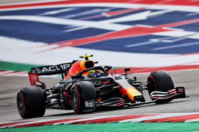 Sergio Perez (MEX) Red Bull Racing RB16B.