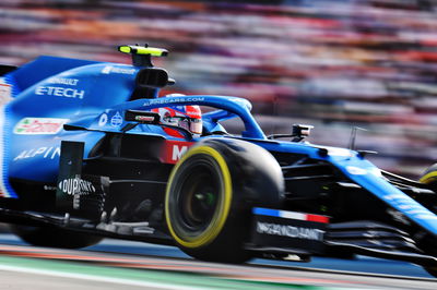 Esteban Ocon (FRA) Alpine F1 Team A521.