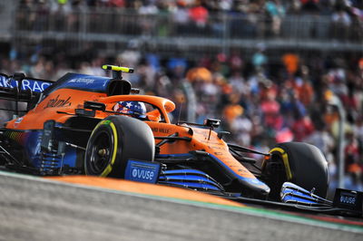 Lando Norris (GBR) McLaren MCL35M.