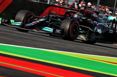 Lewis Hamilton (GBR) Mercedes AMG F1 W12.