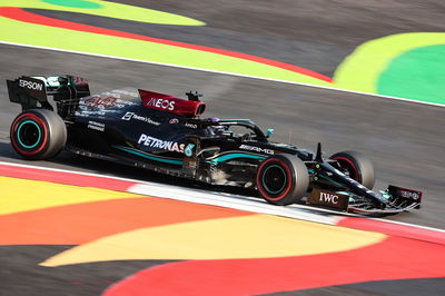 Lewis Hamilton (GBR) Mercedes AMG F1 W12.