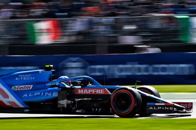 Esteban Ocon (FRA) Alpine F1 Team A521.