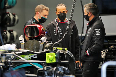 Lewis Hamilton (GBR) Mercedes AMG F1.