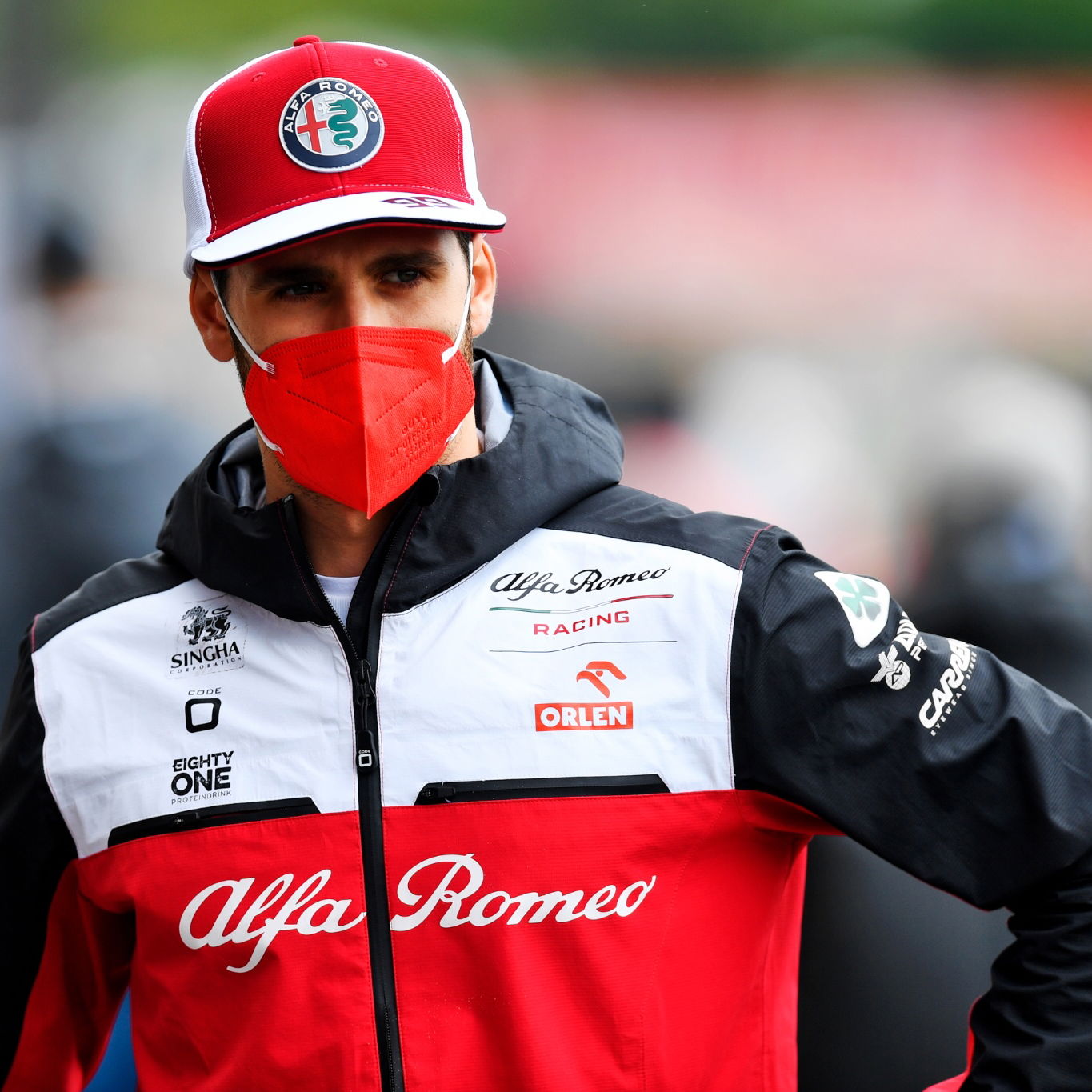 Antonio Giovinazzi (ITA) Alfa Romeo Racing.