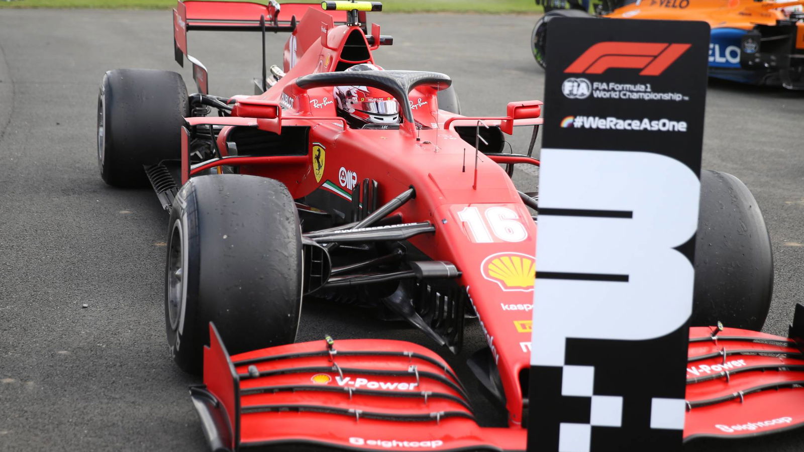 Brawn applauds Leclerc’s ‘hugely impressive’ Silverstone podium