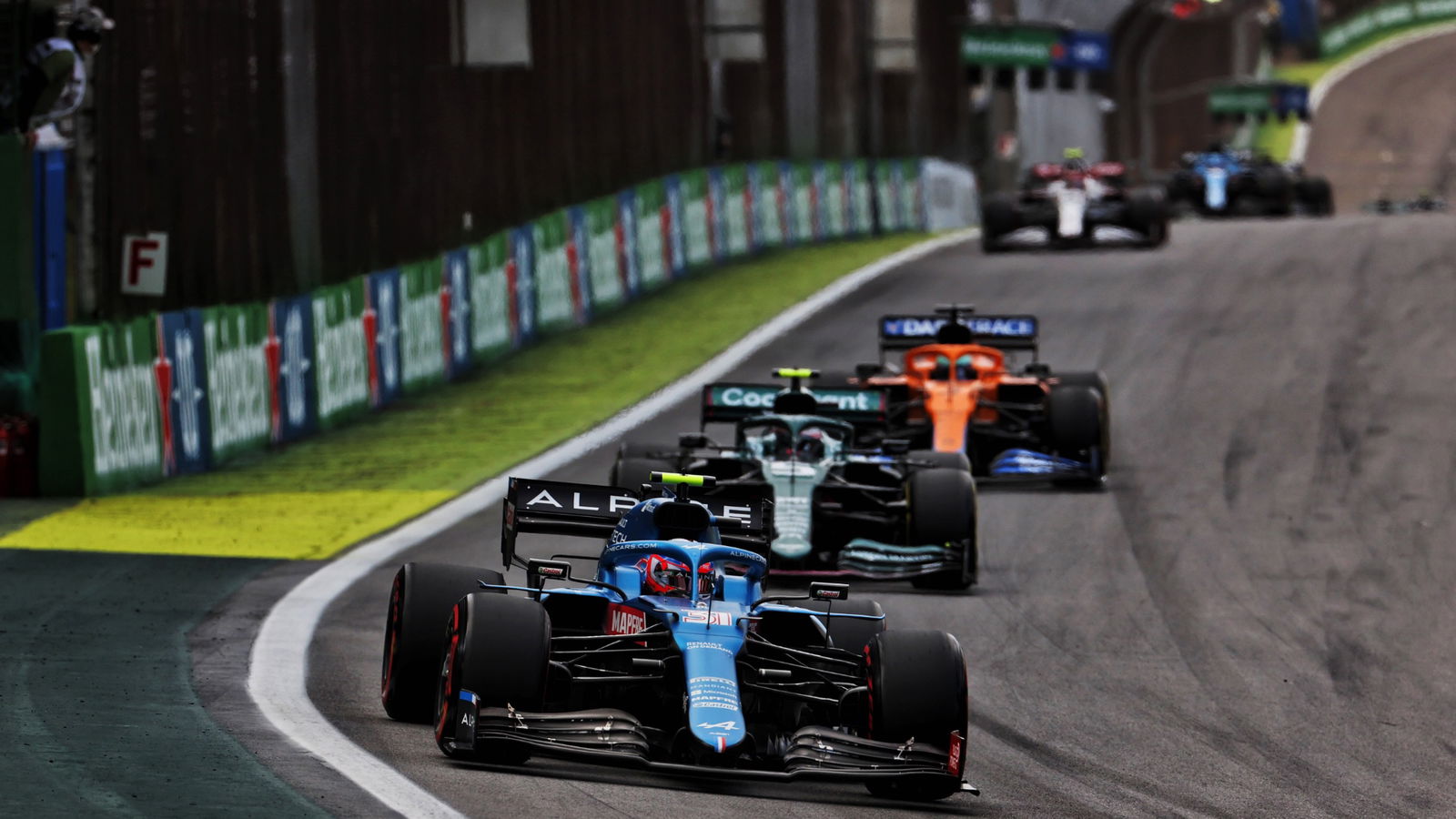 Esteban Ocon (FRA) Alpine F1 Team A521.