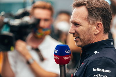 Christian Horner (GBR) Red Bull Racing Team Principal on the grid.