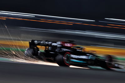 Lewis Hamilton (GBR) Mercedes AMG F1 W12.