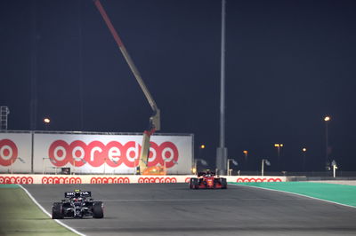 Pierre Gasly (FRA) AlphaTauri AT02 ended qualifying with a broken front wing.