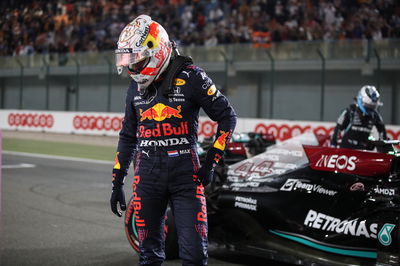 Max Verstappen (NLD) Red Bull Racing di babak kualifikasi.