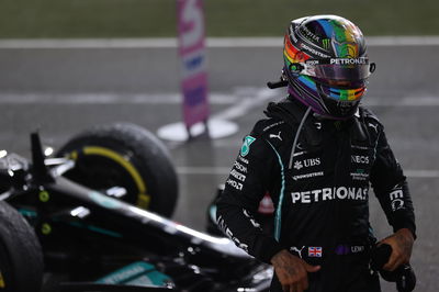 1st place Lewis Hamilton (GBR) Mercedes AMG F1 W12.