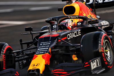 Max Verstappen (NLD) Red Bull Racing RB16B.