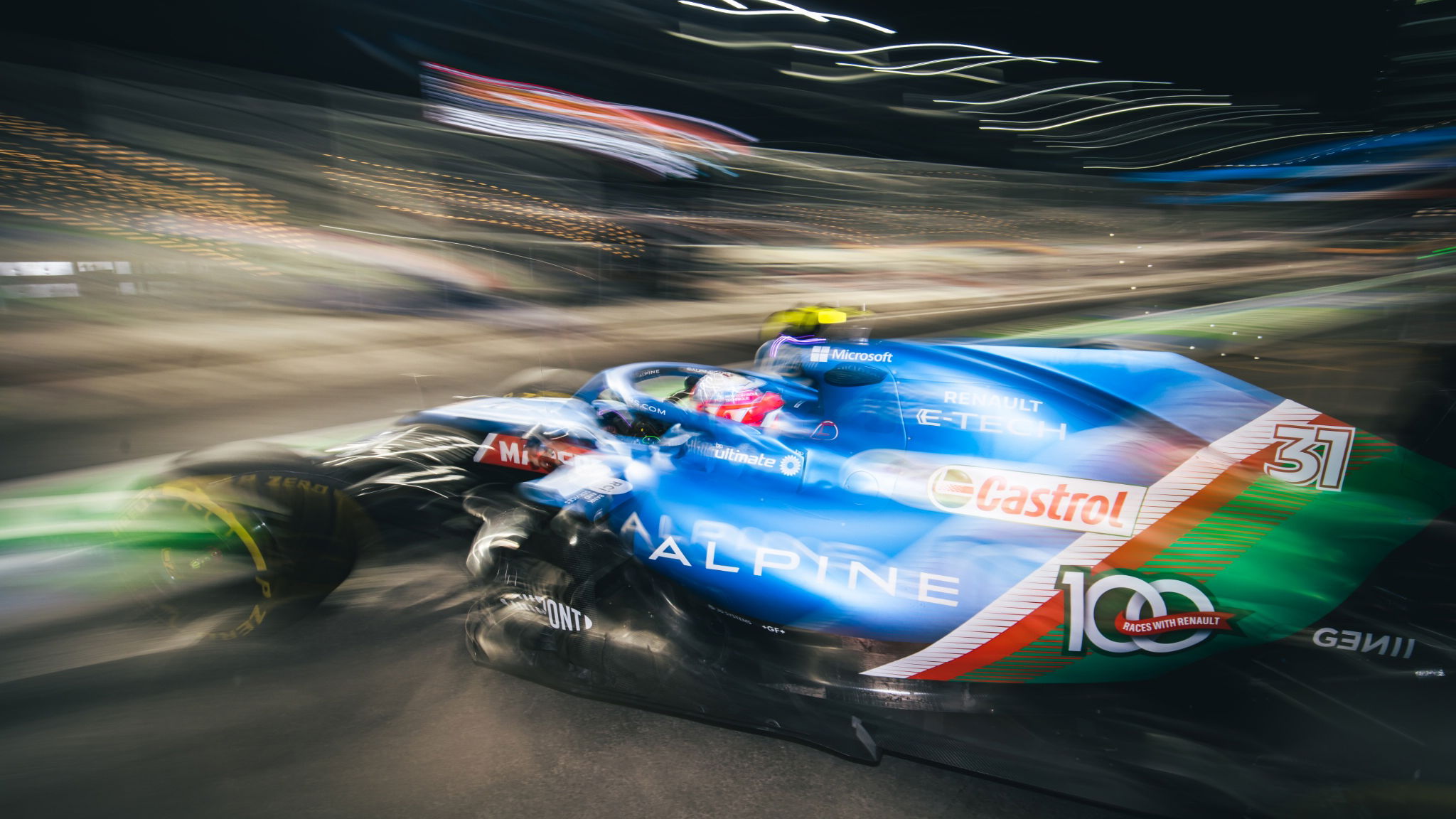 Esteban Ocon (FRA) Alpine F1 Team A521.