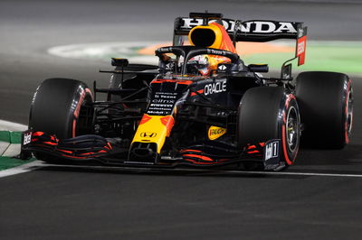 Max Verstappen (NLD) Red Bull Racing RB16B.