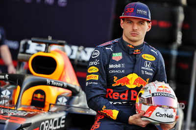 Max Verstappen (NLD) Red Bull Racing at a team photograph.