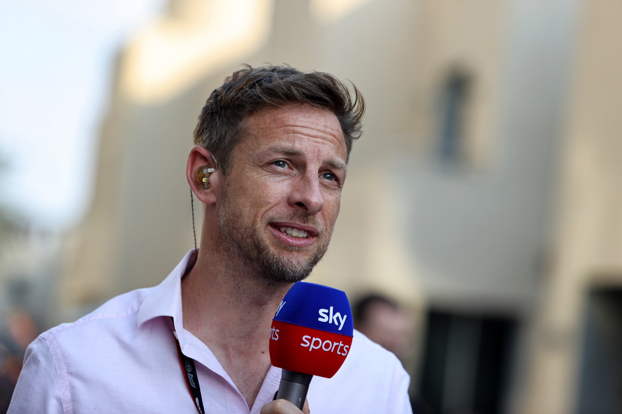 Jenson Button (GBR) Presenter F1 Sky Sports / Penasihat Senior Williams Racing.