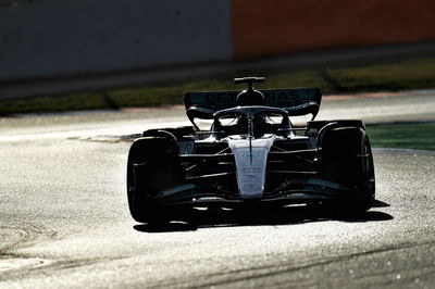 Lewis Hamilton (GBR) Mercedes AMG F1 W13.