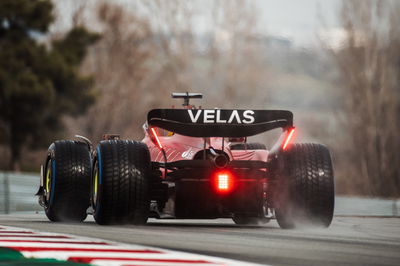 Carlos Sainz Jr (ESP) Ferrari F1-75.