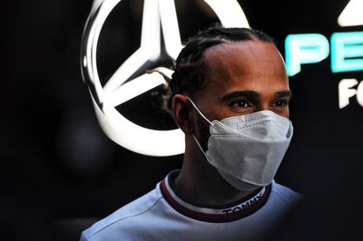 Lewis Hamilton (GBR) Mercedes AMG F1.