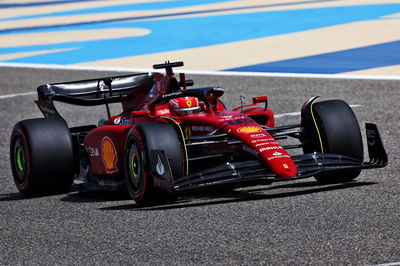 Charles Leclerc (MON) Ferrari F1-75.