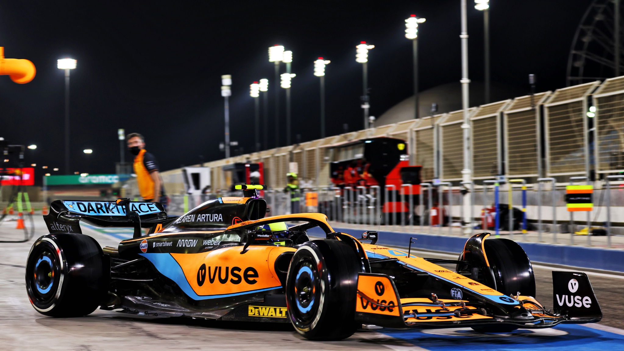 Lando Norris (GBR) McLaren MCL36.