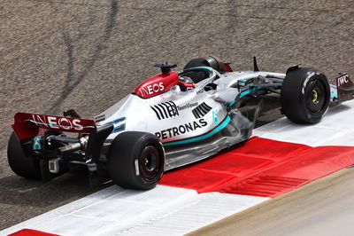 George Russell (GBR) Mercedes AMG F1 W13.