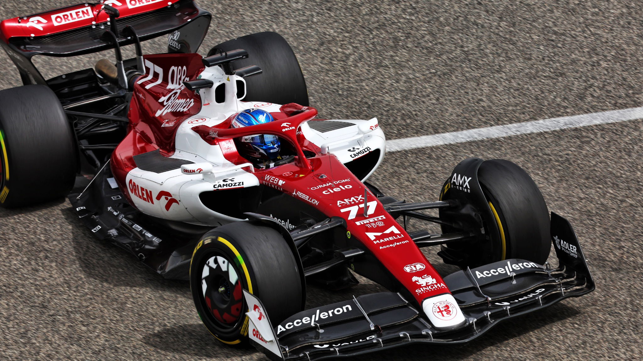 Valtteri Bottas (FIN) Alfa Romeo F1 Team C42.