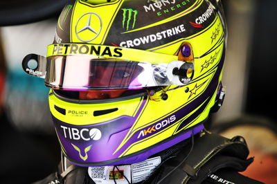 Lewis Hamilton (GBR) Mercedes AMG F1.