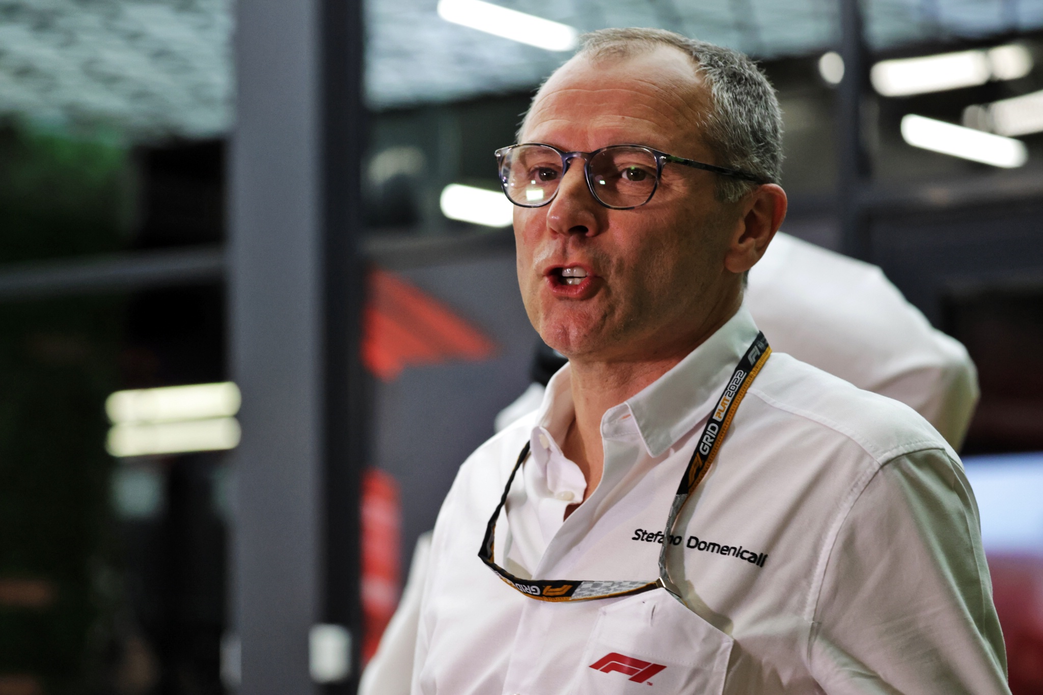 Stefano Domenicali (ITA) ) Presiden dan CEO Formula Satu.